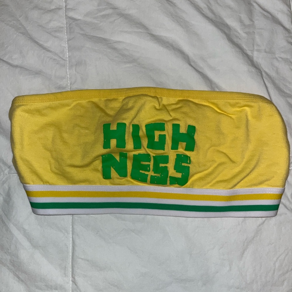 Juicy Couture Yellow and Green Bandeau